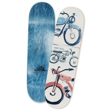 The Heated Wheel - Jake Hill Motorbike 8.5 Skateboard Deck.