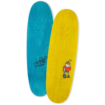 The Heated Wheel - People Mover Egg 9.25 Skateboard Deck.