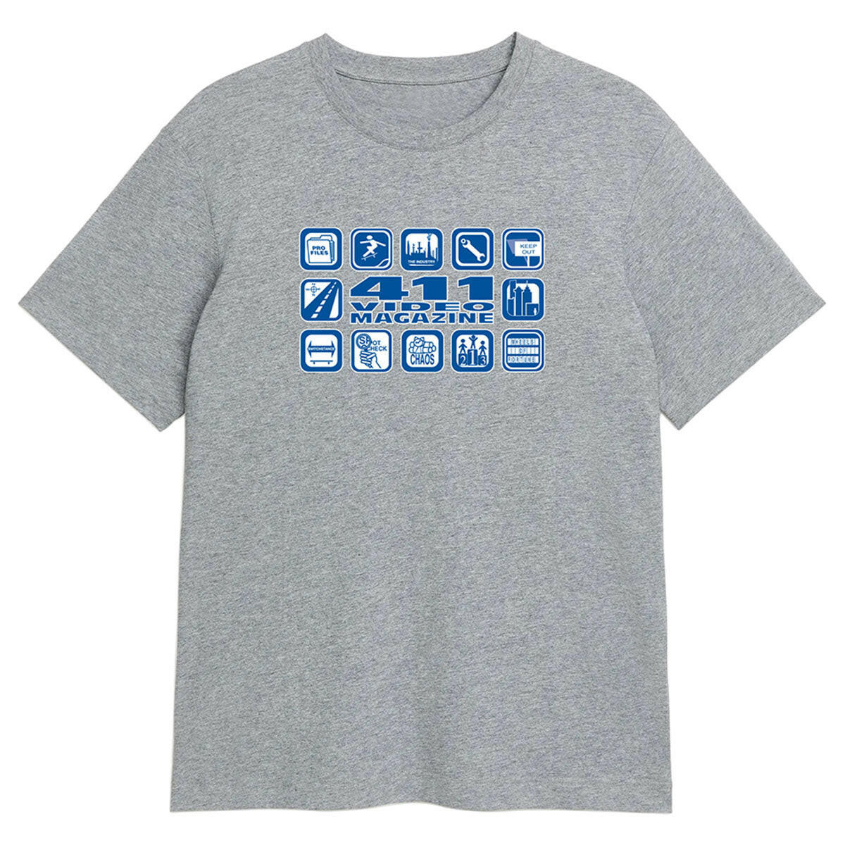 411VM - Icons Tee Athletic Heather.