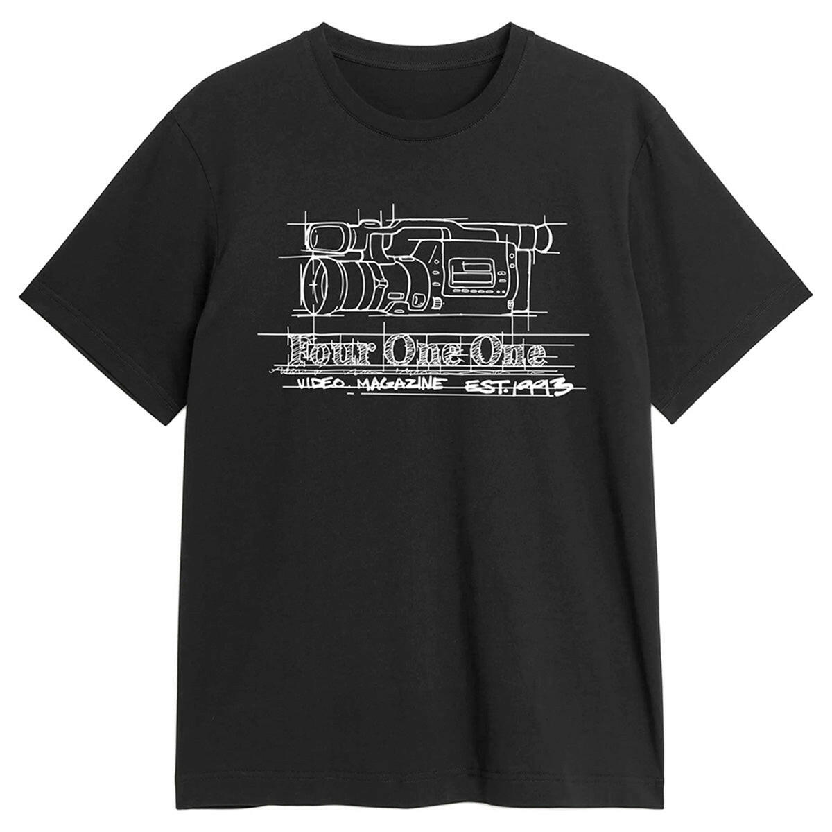 411VM - VX Tee Black.