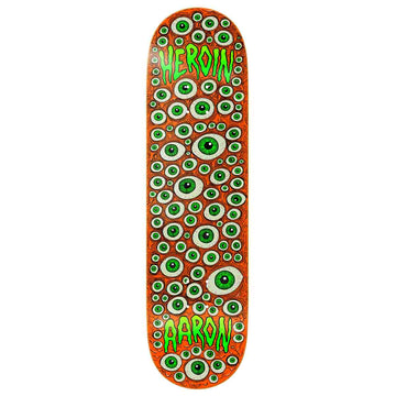 Heroin Aaron Wilson Eyes 8.75 Skateboard Deck