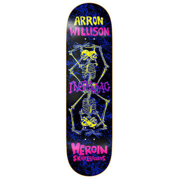 Heroin Aaron Wilson Knock Off 8.5 Skateboard Deck