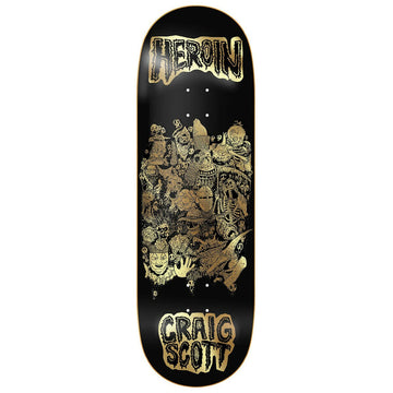 Heroin - Craig Questions Allegory of Fear 10.0 Skateboard Deck.