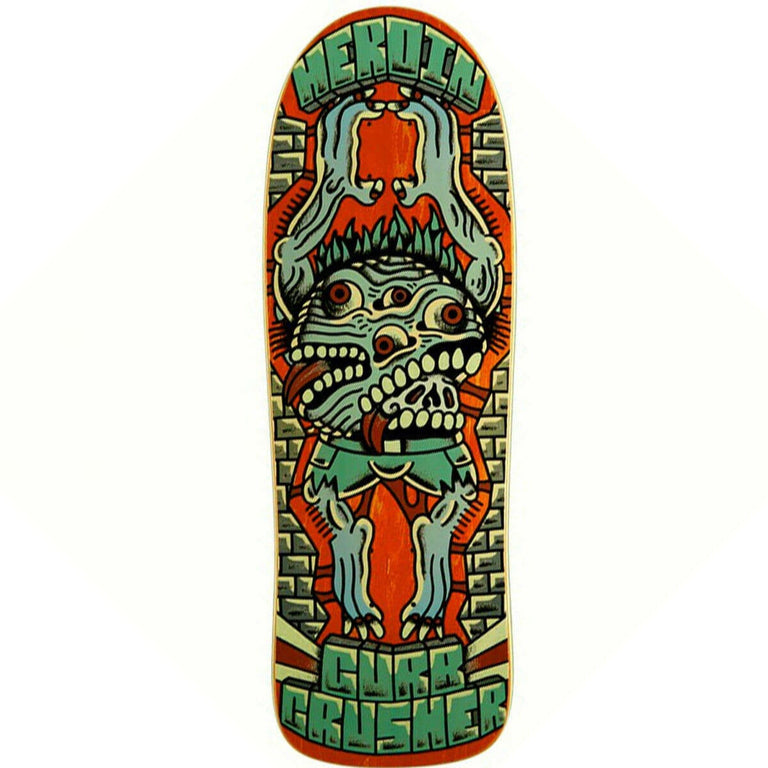 Heroin Curb Crusher Skateboard Deck - Thumbnail 2