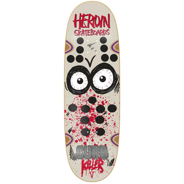 Heroin - Curb Killer 5 10.0 Skateboard Deck.