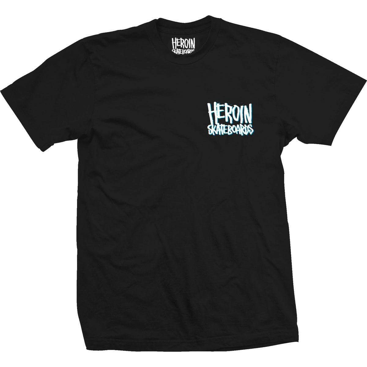 Heroin - Curb Killer Wide Boy Tee Black.