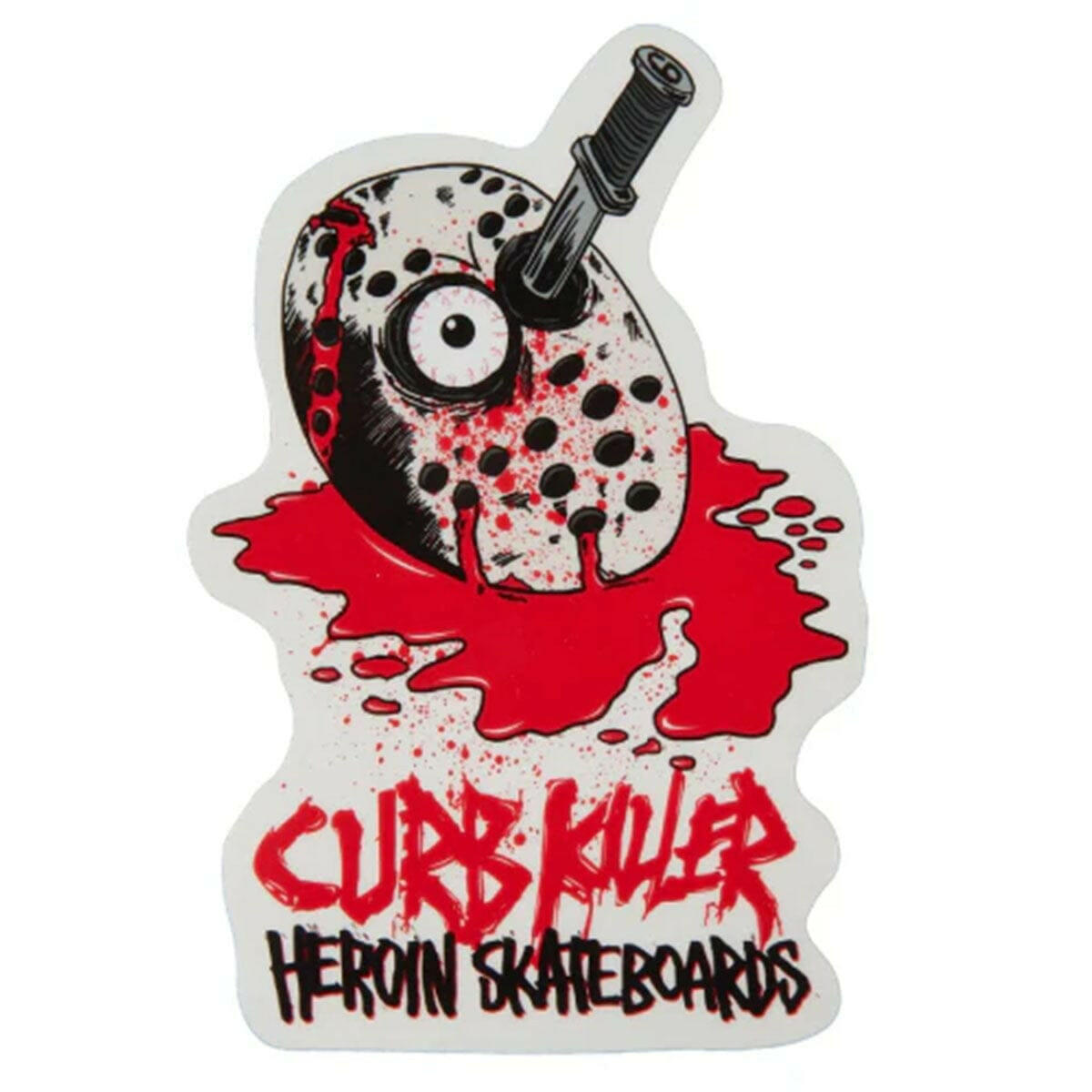 Heroin - Curb Killer 7" Sticker.