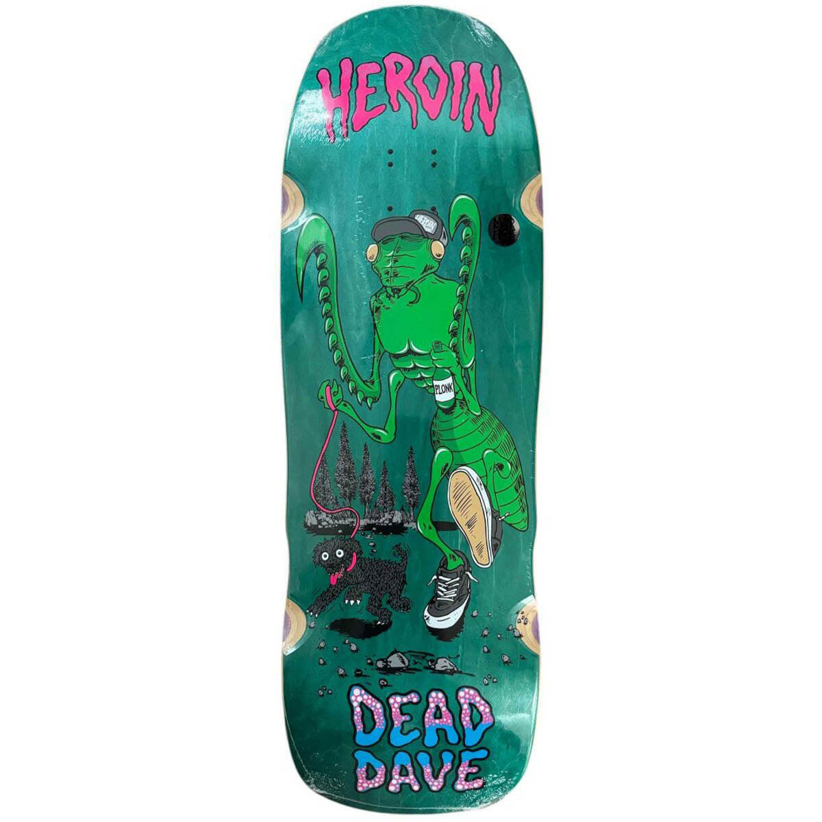 Heroin - Dead Dave Bug 10.1 Skateboard Deck.