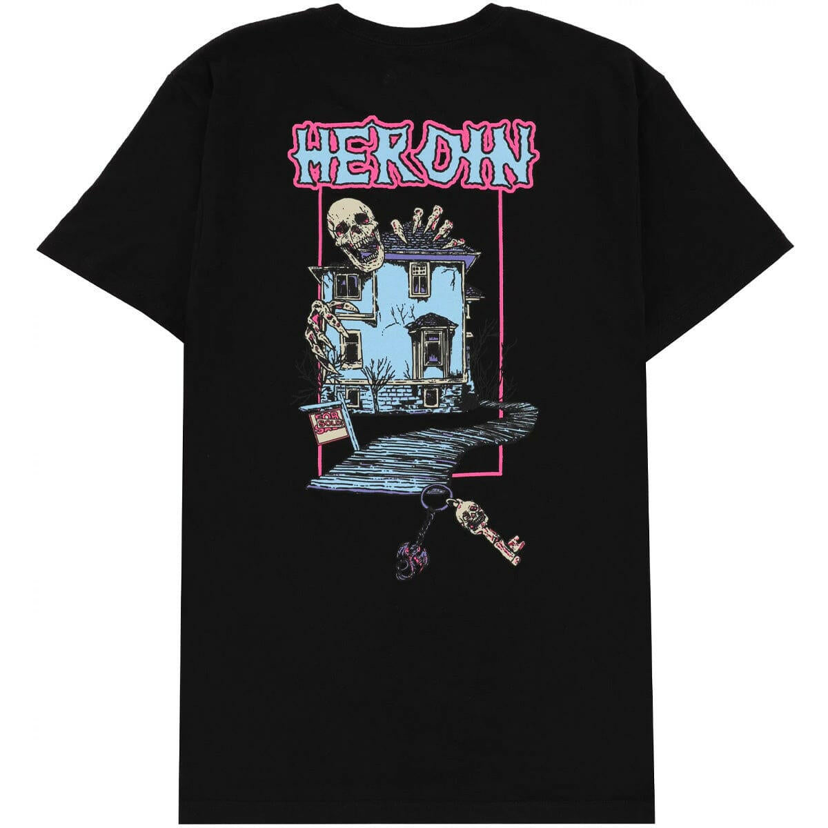 Heroin - Die Tonight Tee Black.