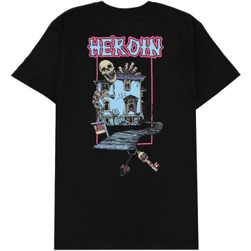 Heroin - Die Tonight Tee Black.