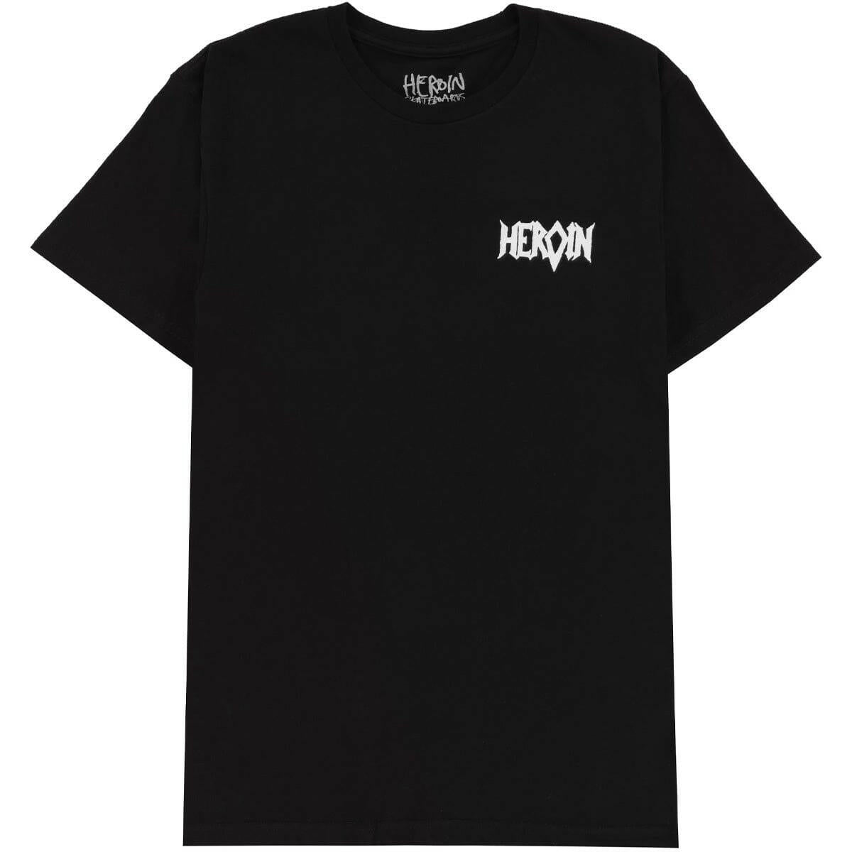 Heroin - Die Tonight Tee Black.