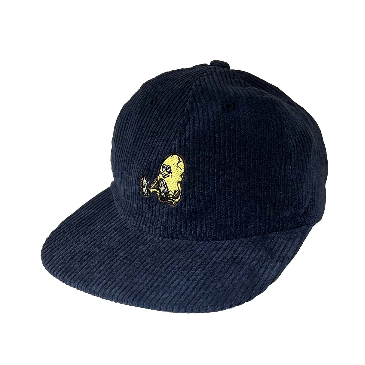 Heroin Egg Corduroy Snapback Navy