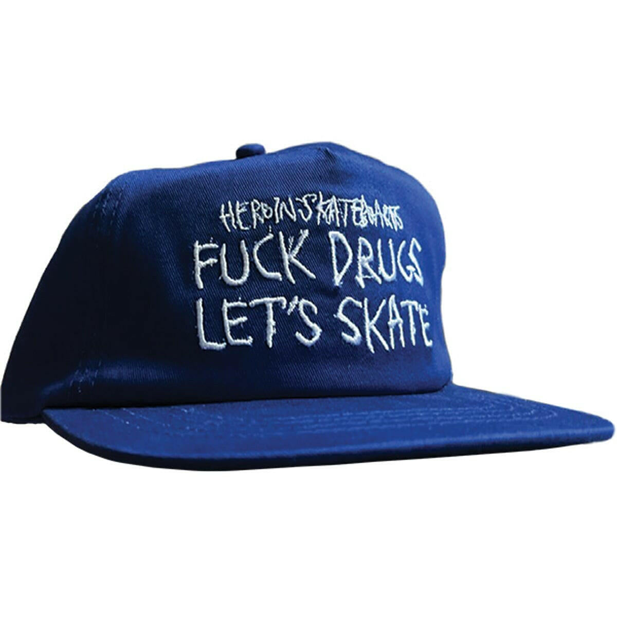 Heroin - F#ck Drugs Snapback Navy.