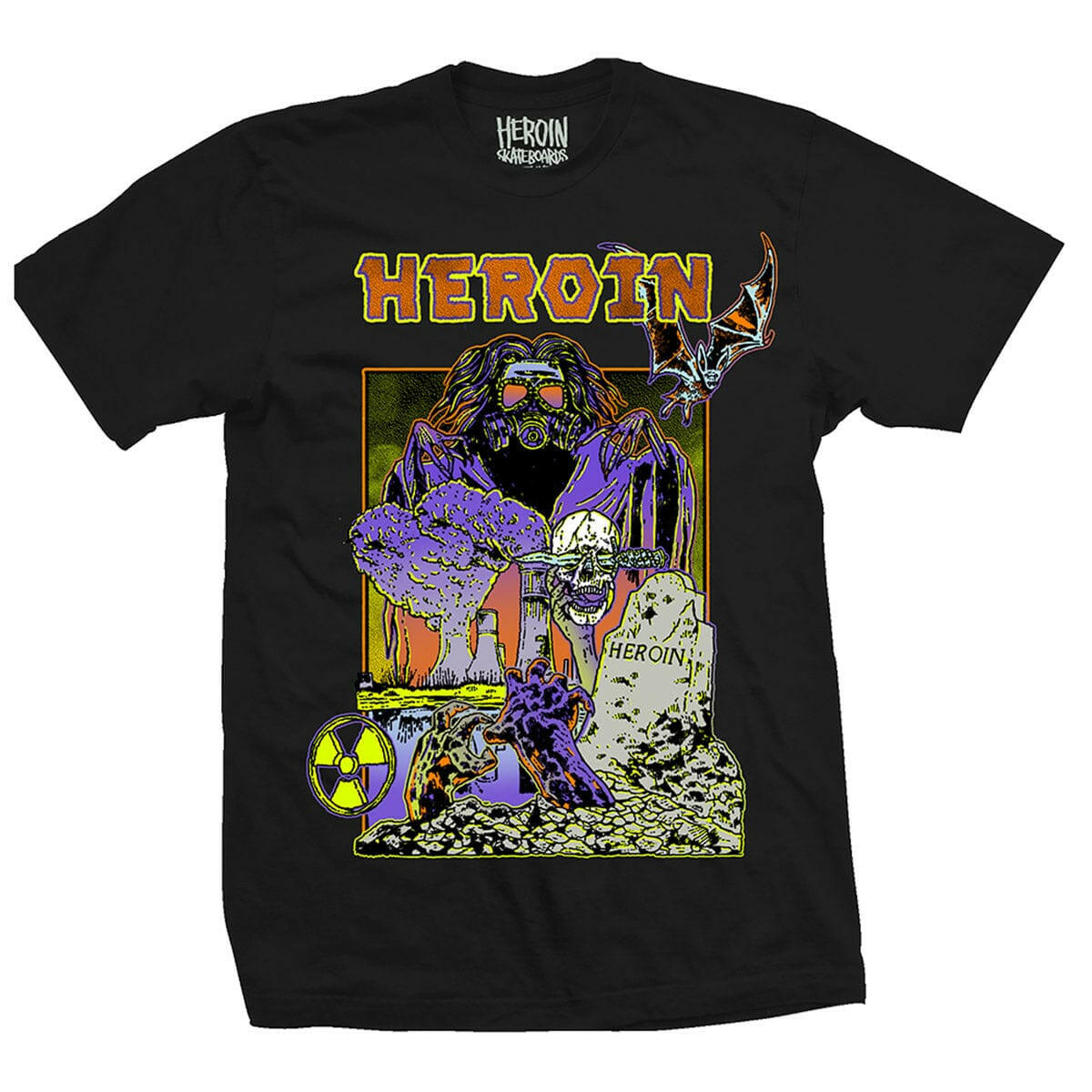 Heroin - Hellscape Tee Black.