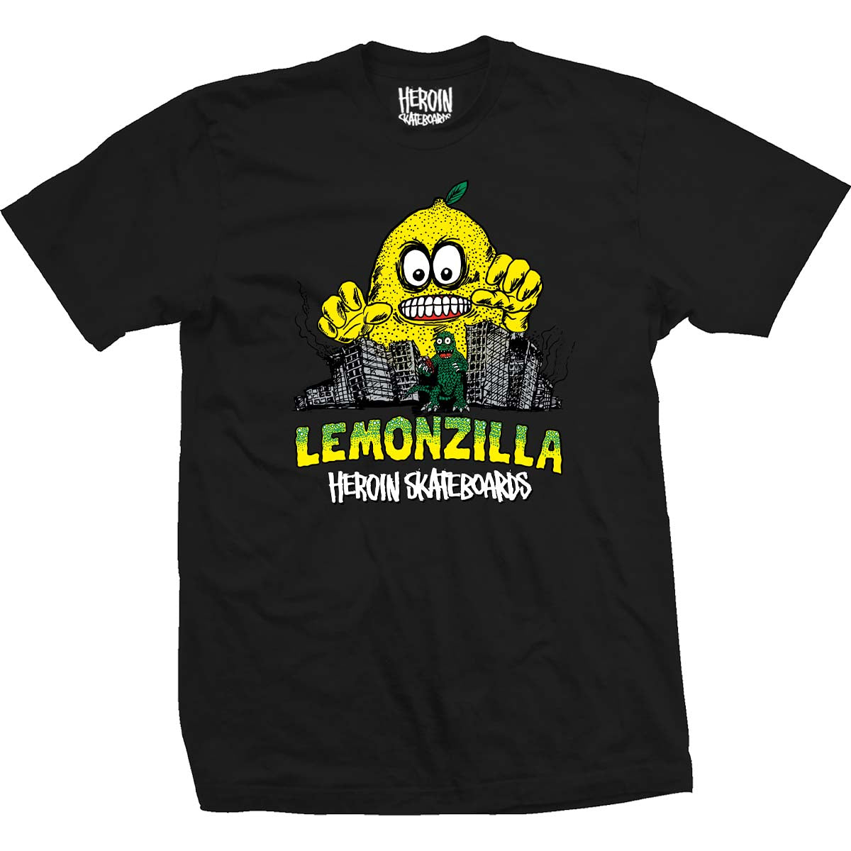 Heroin Lemonzilla Tee Black