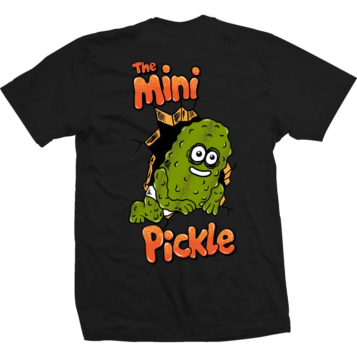 Heroin Mini Pickle Tee Black Back