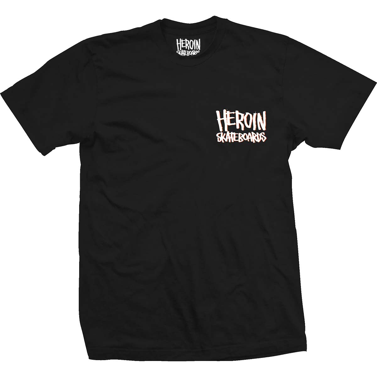 Heroin Mini Pickle Tee Black Front
