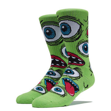 Heroin Mutant Socks Green