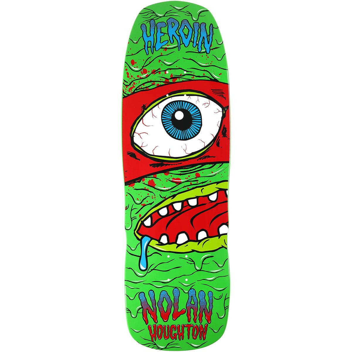 Heroin - Nolan Houghton Mutation 10.1 Skateboard Deck.