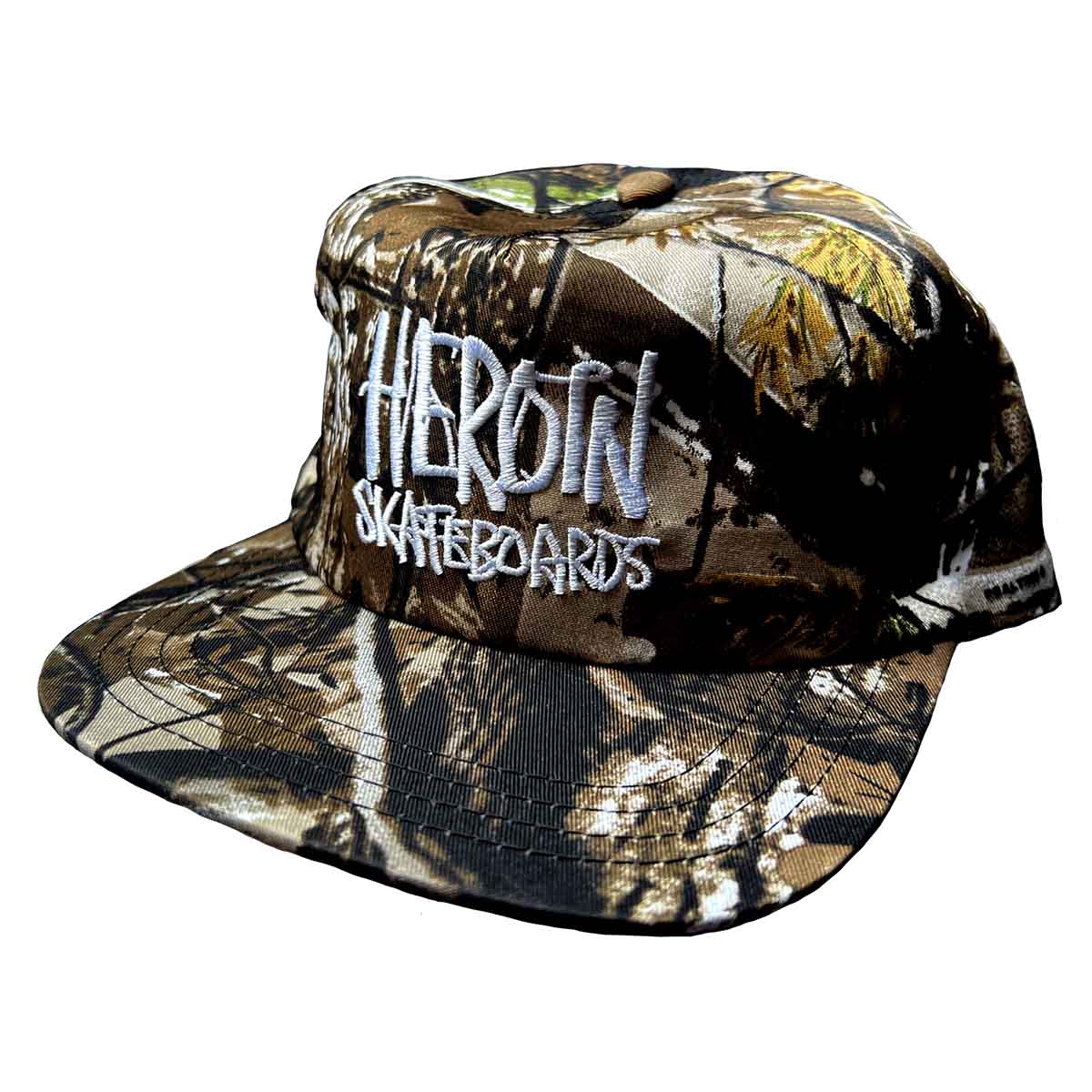 Heroin Script Snapback Camo