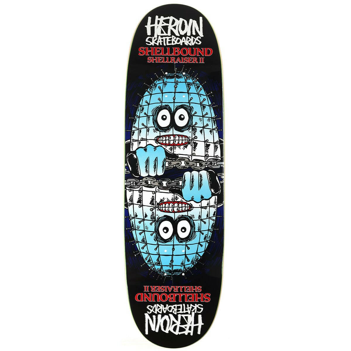 Heroin - Shellbound 9.5 Skateboard Deck.