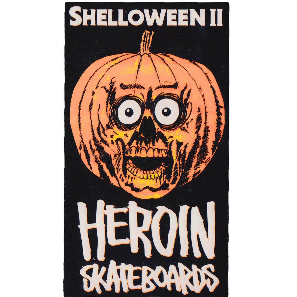 Heroin - Shelloween 2 6" Sticker.