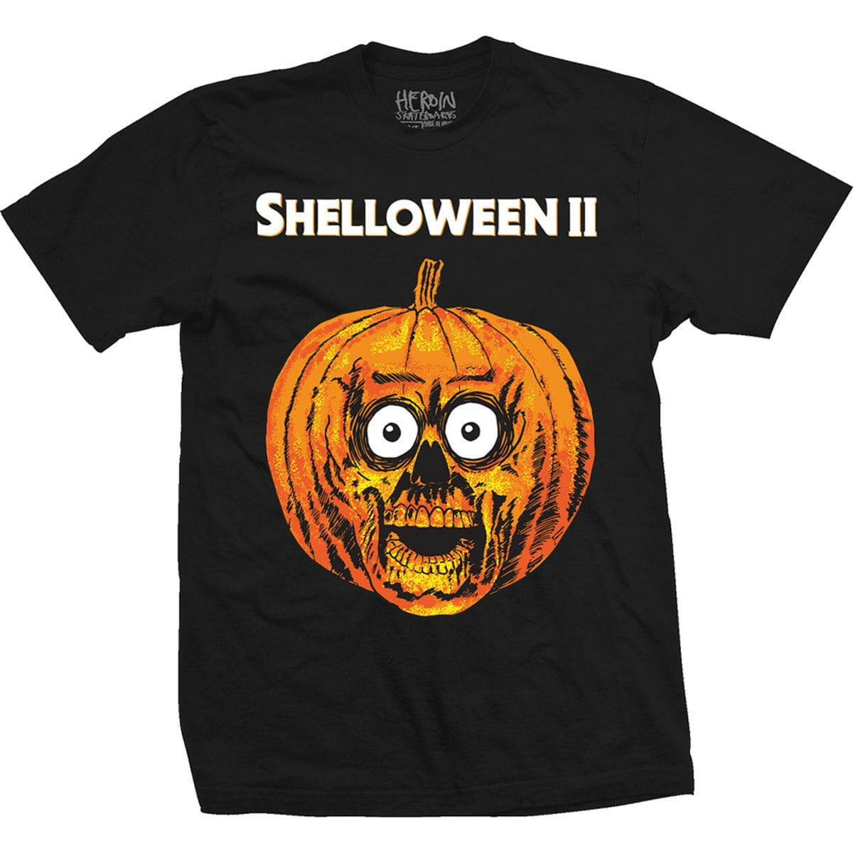 Heroin - Shelloween 2 Tee Black.