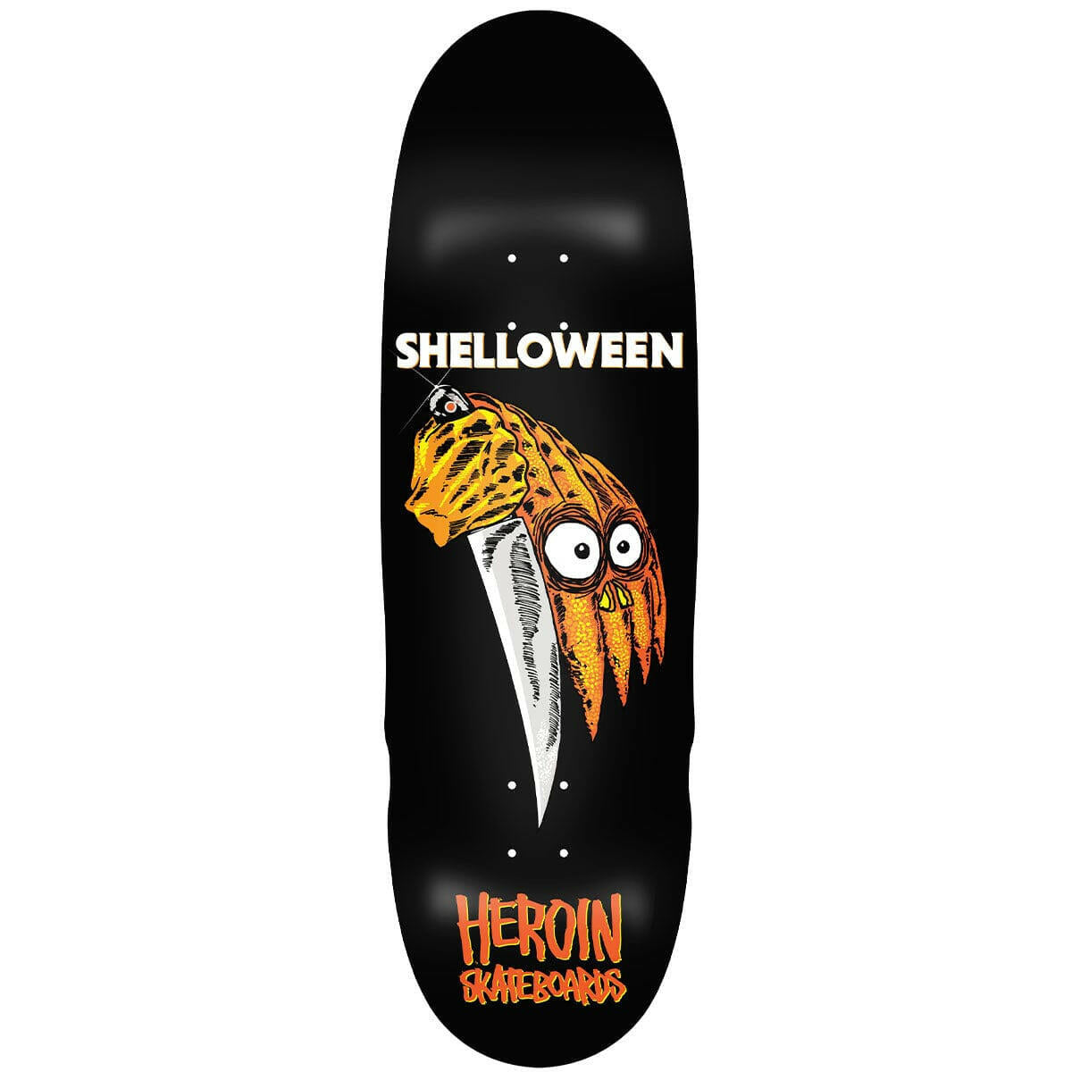 Heroin - Shelloween 9.625 Skateboard Deck.