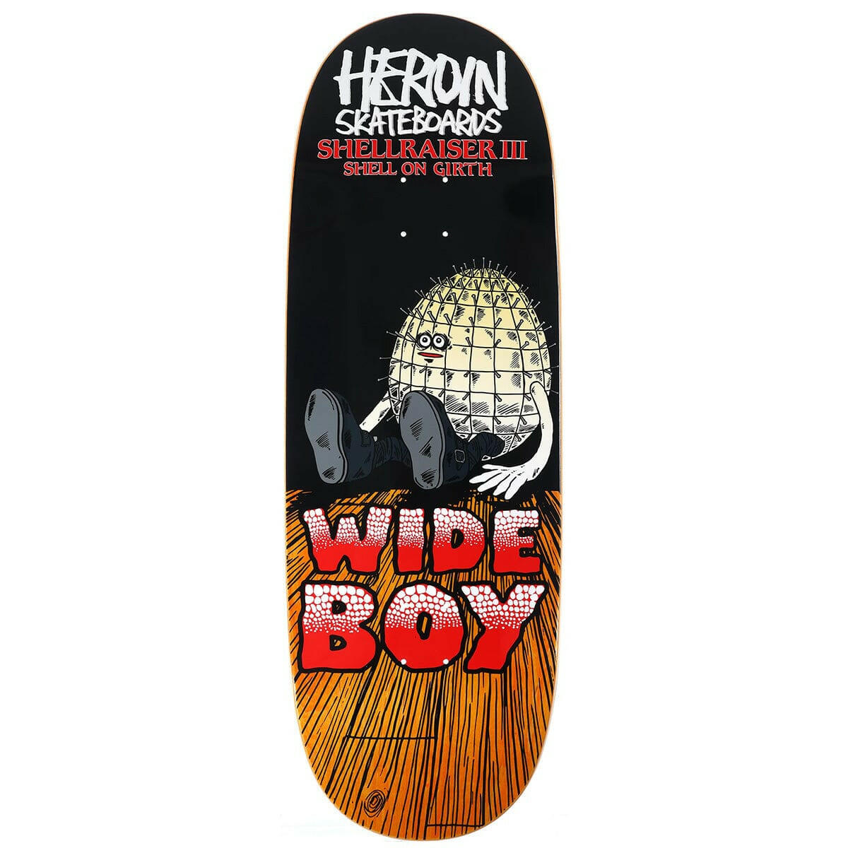 Heroin - Shellraiser 3 10.75 Skateboard Deck.