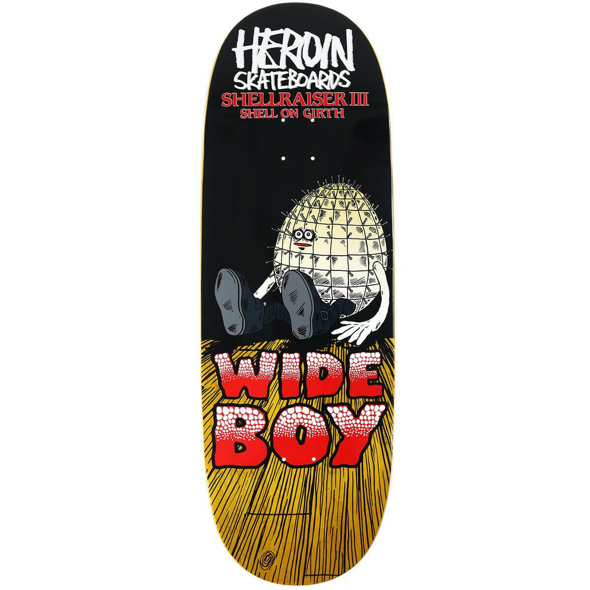 Heroin - Shellraiser 3 10.75 Skateboard Deck.