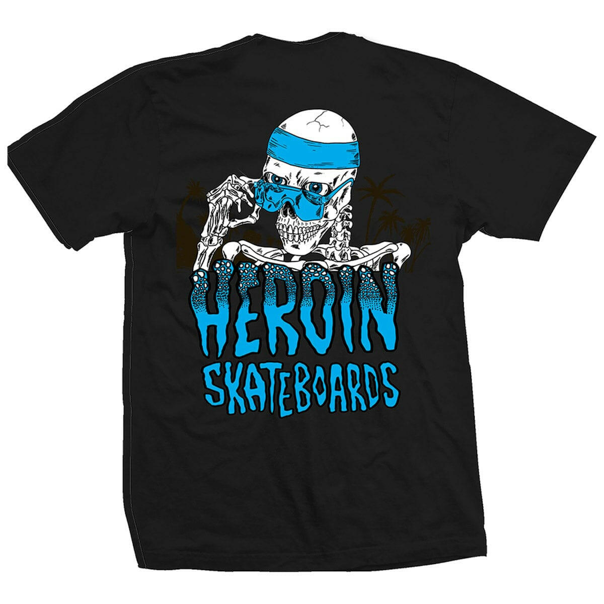 Heroin - Skeleton Tee Black.