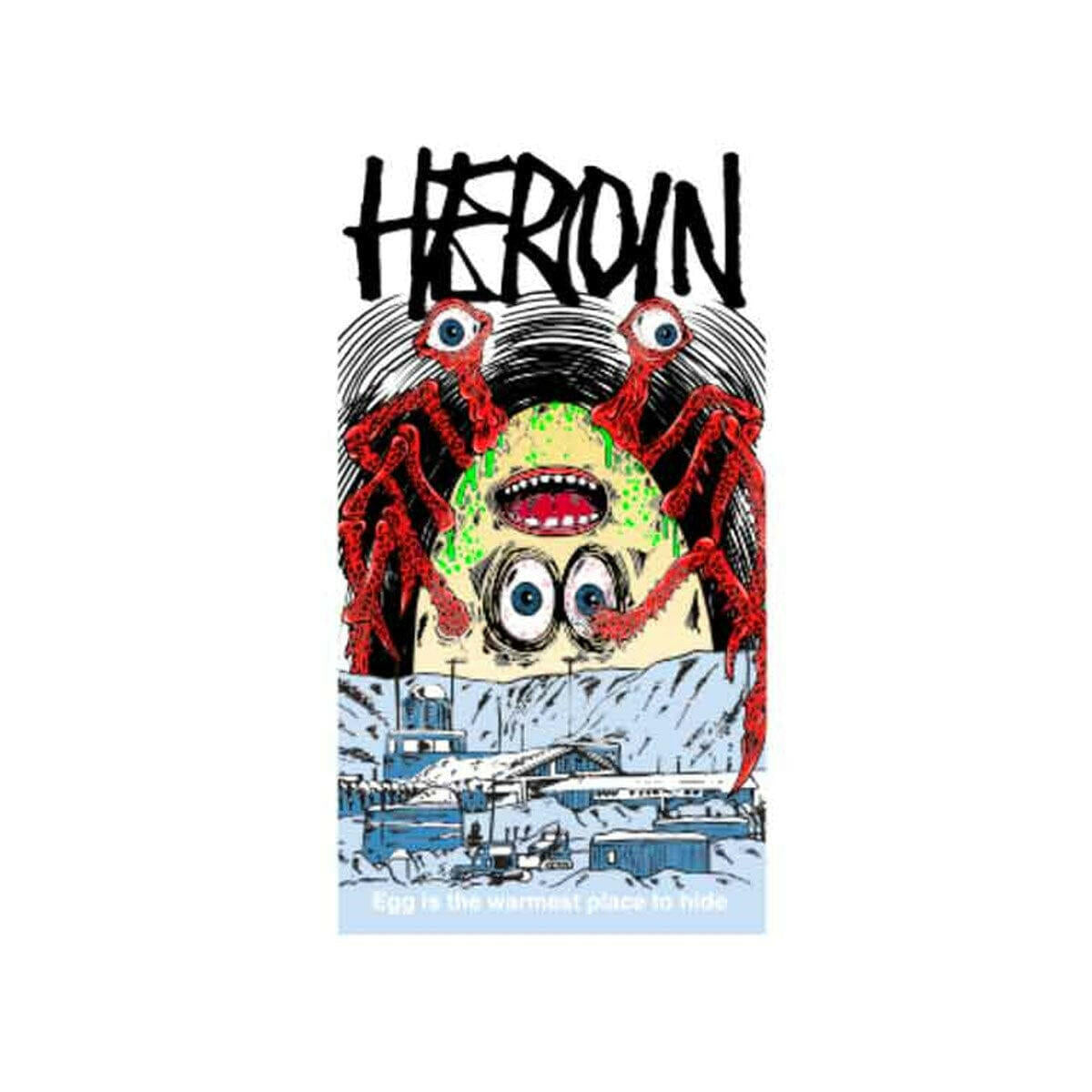 Heroin - Space Egg 2 5" Sticker.