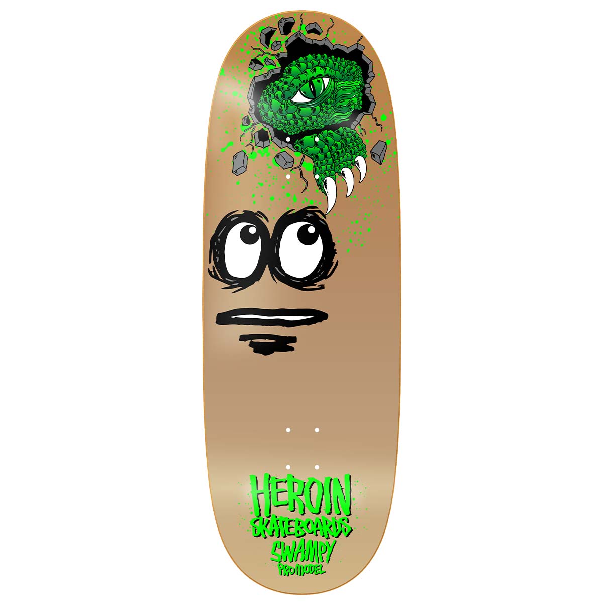 Heroin Swampy Egg 11.0 Skateboard Deck