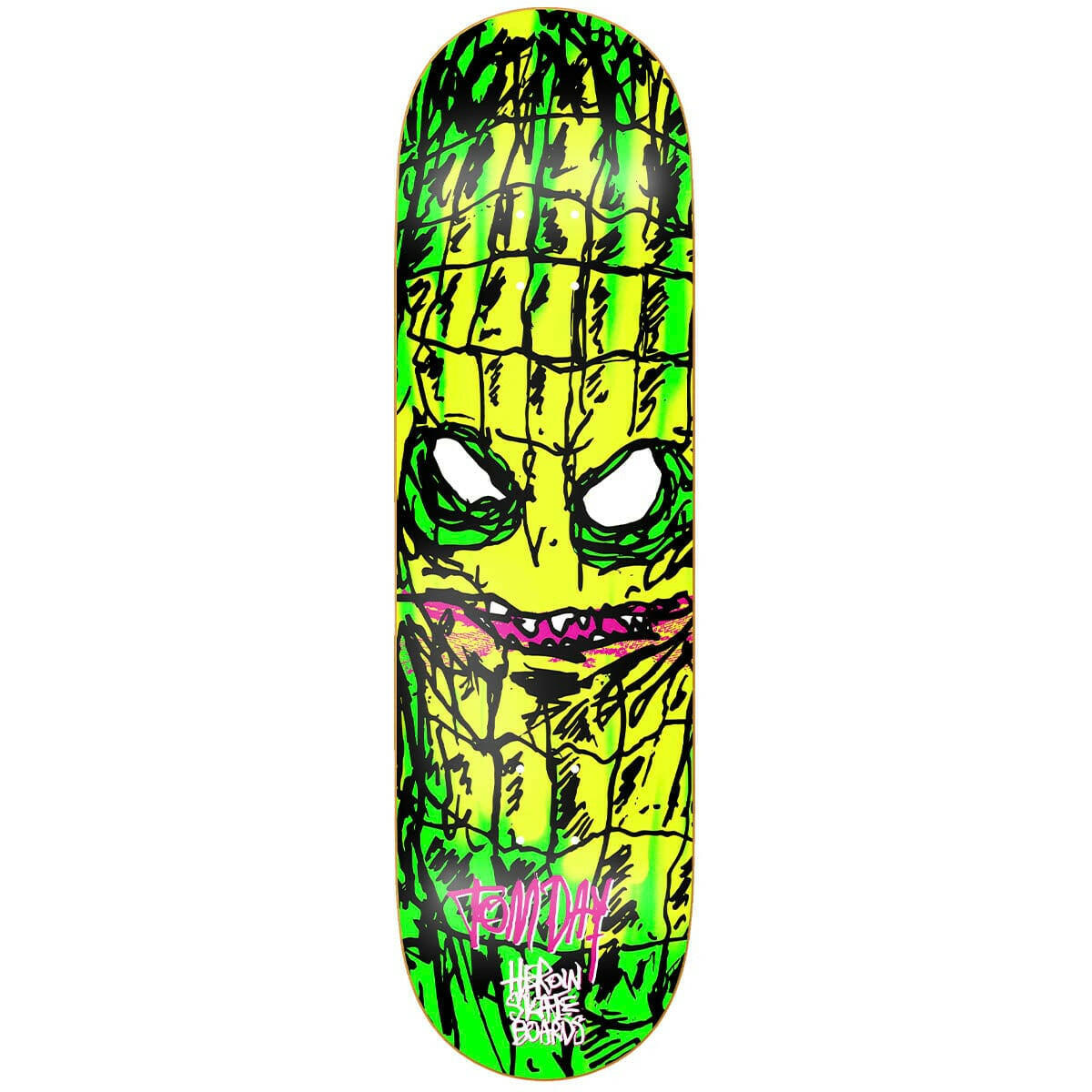 Heroin - Tom Day Savages 8.75 Skateboard Deck.