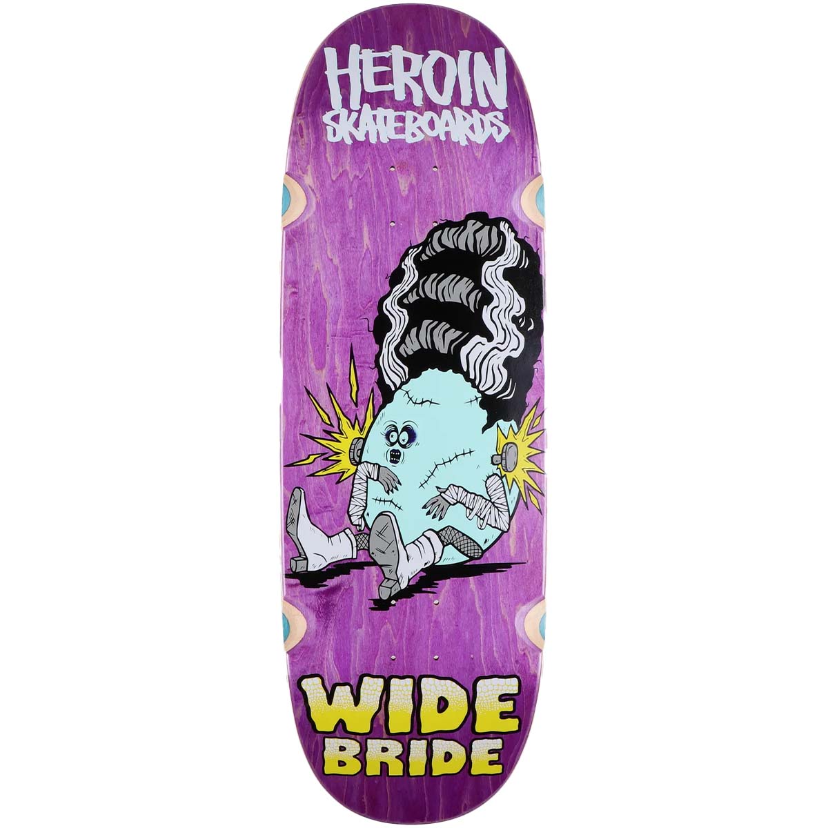 Heroin Wide Bride Purple 11.0 Skateboard Deck