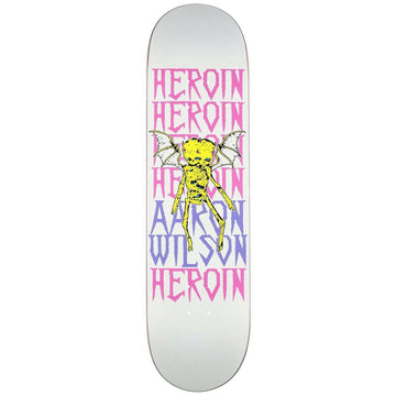 Heroin - Aaron Wilson Die Tonight 8.5 Skateboard Deck.