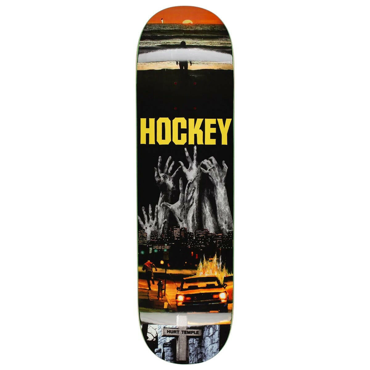 Hockey - Andrew Allen Hurt Temple 8.25 Skateboard Deck.