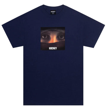 Hockey - Crushed Tee Navy.