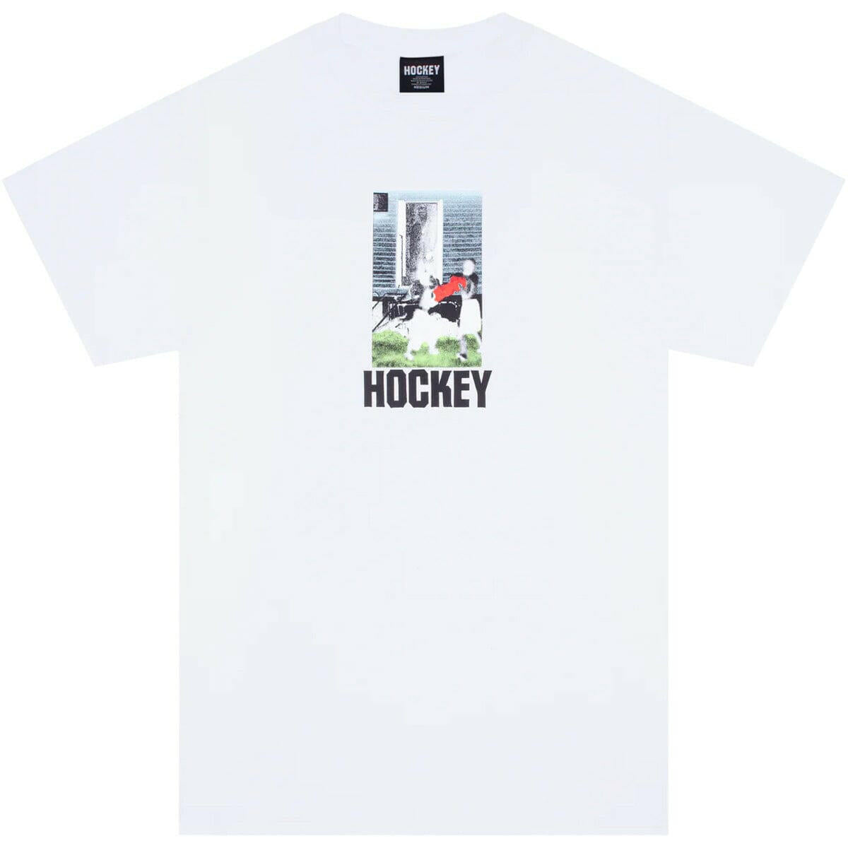 Hockey - Front Yard Tee White.