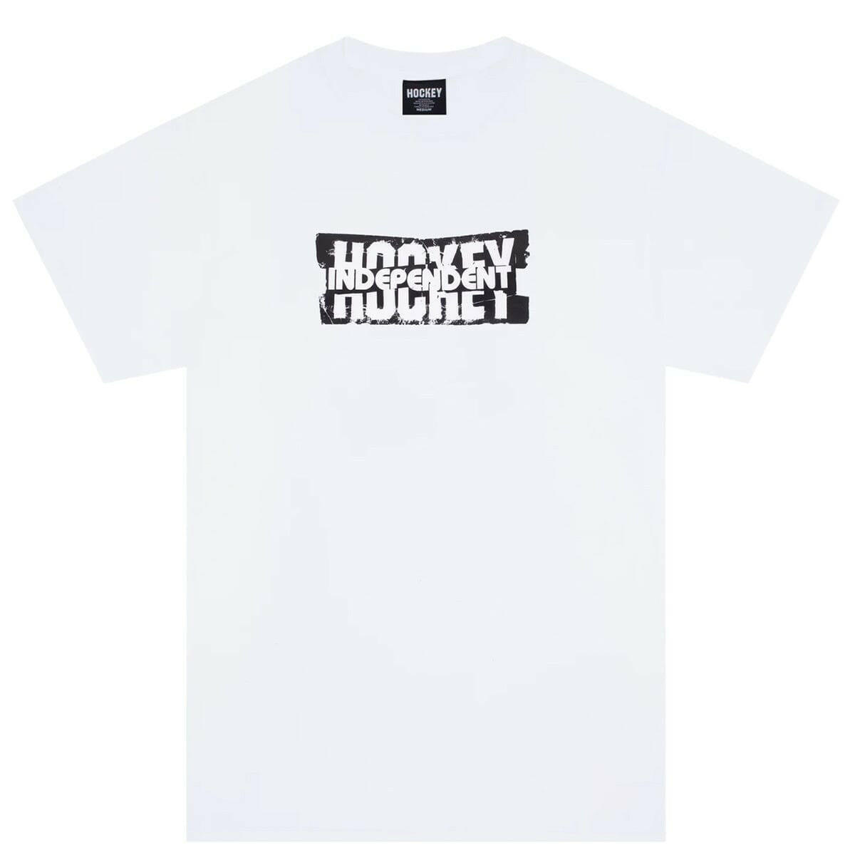 Hockey - Independent Decal Tee White.