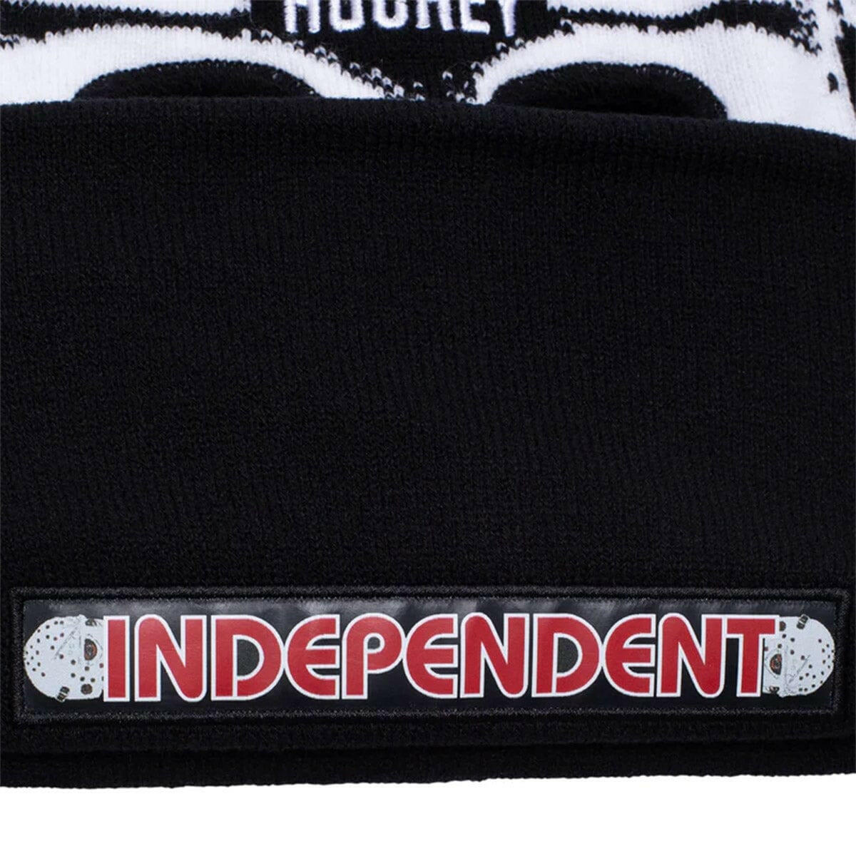 Hockey Independent Hockski Mask Beanie Black/White