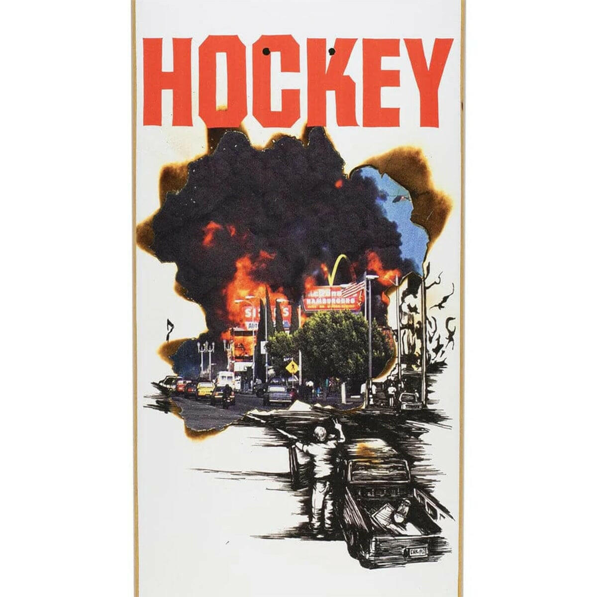 Hockey - John Fitzgerald Tier One 8.25 Skateboard Deck.