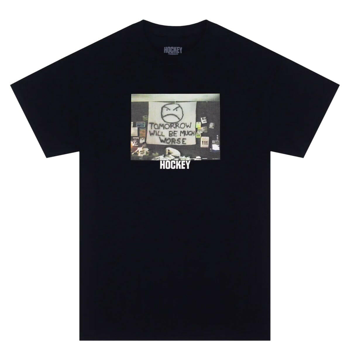 Hockey - Much Worse Tee Black.