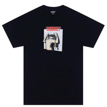 Hockey - Screen Time Tee Black.