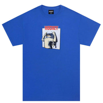 Hockey - Screen Time Tee Blue.
