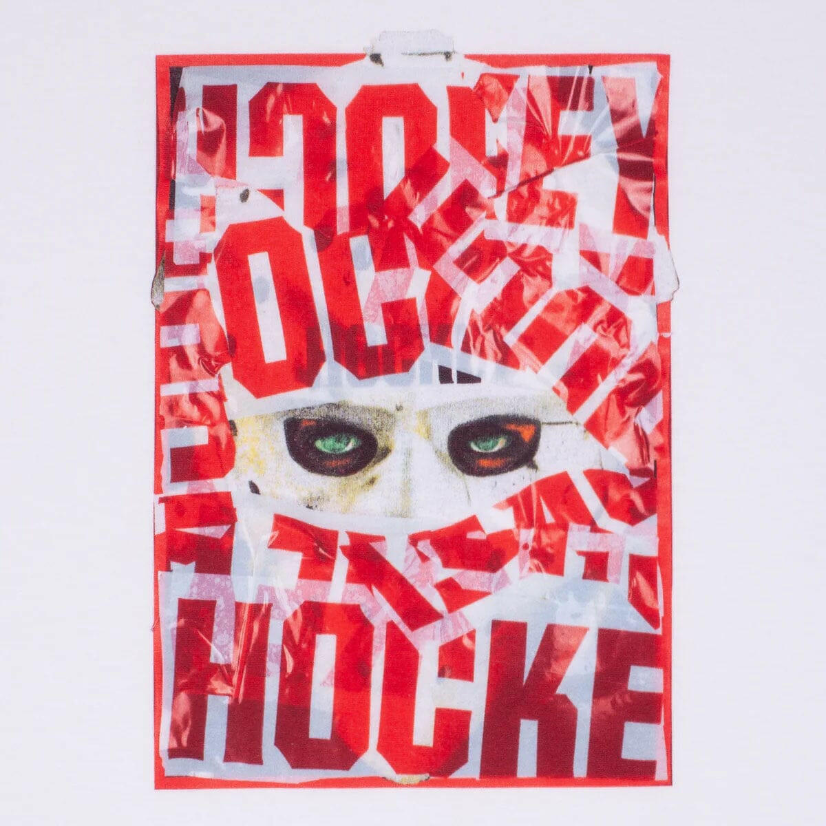 Hockey - War All Over Tee White.