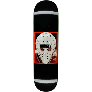 Hockey War On Ice Black Skateboard Deck.