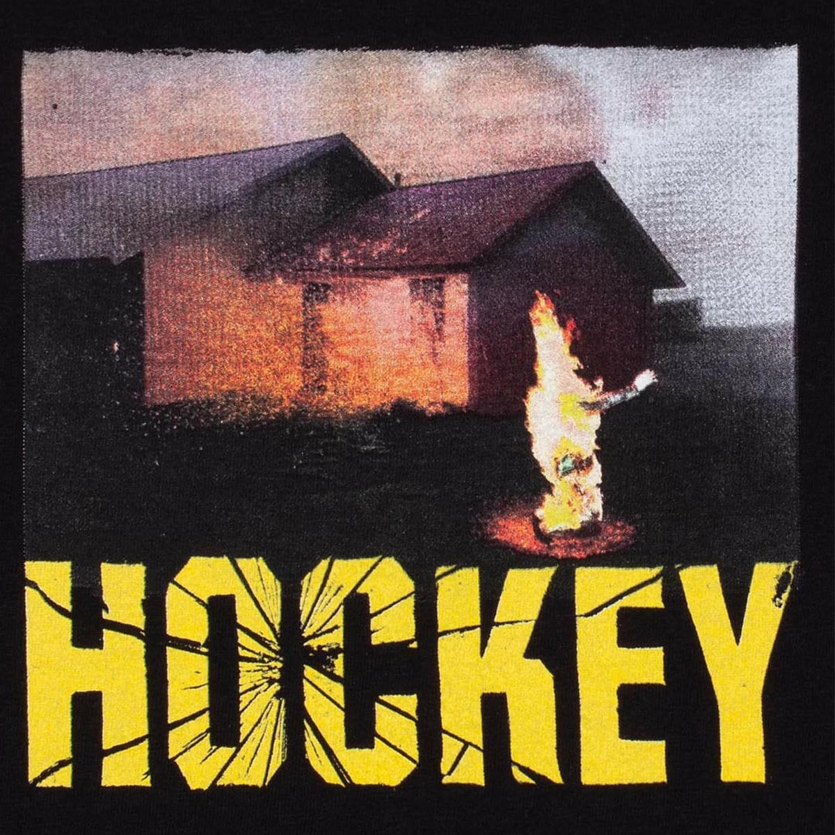 Hockey - Windows Up Tee Black.