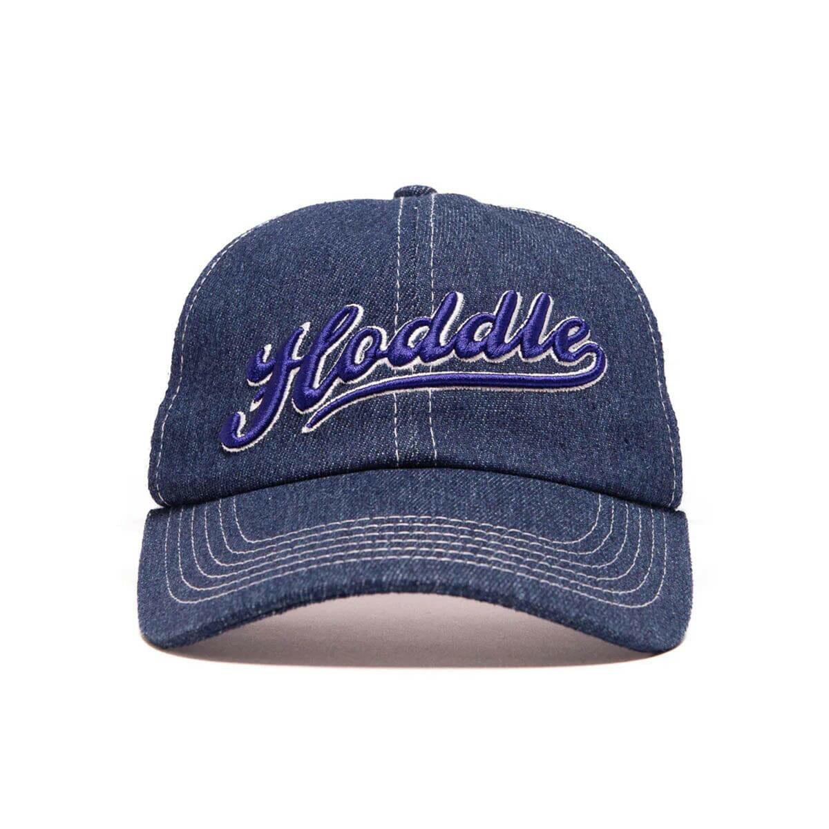 Hoddle - Intarsia Trucker Cap Light Blue.
