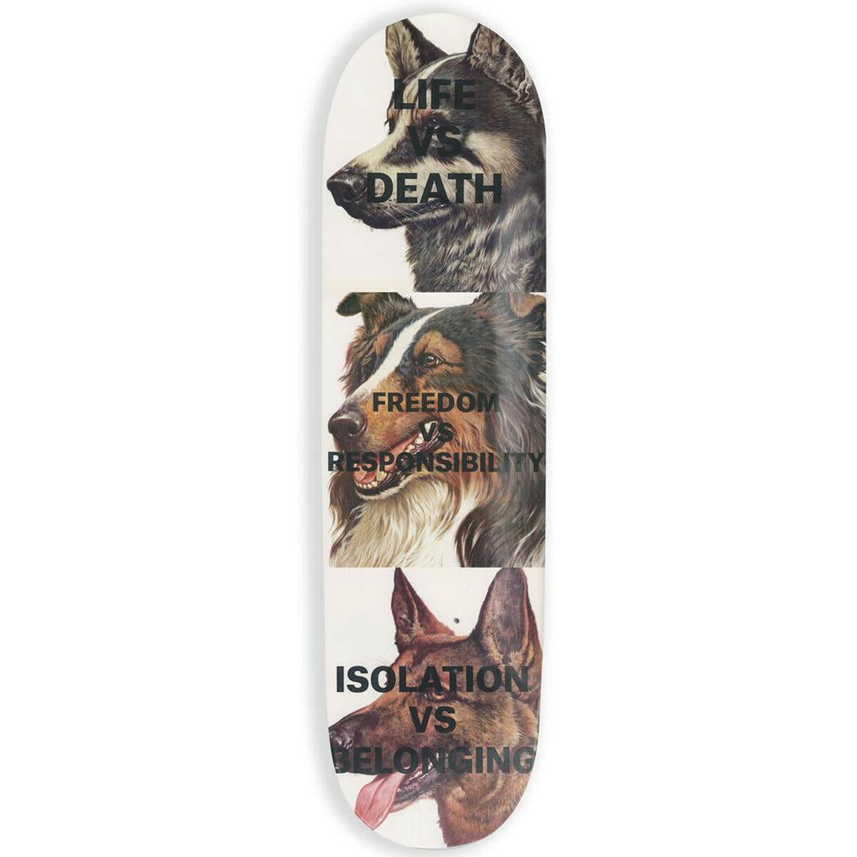 Hoddle - Life V Death 8.25 Skateboard Deck.